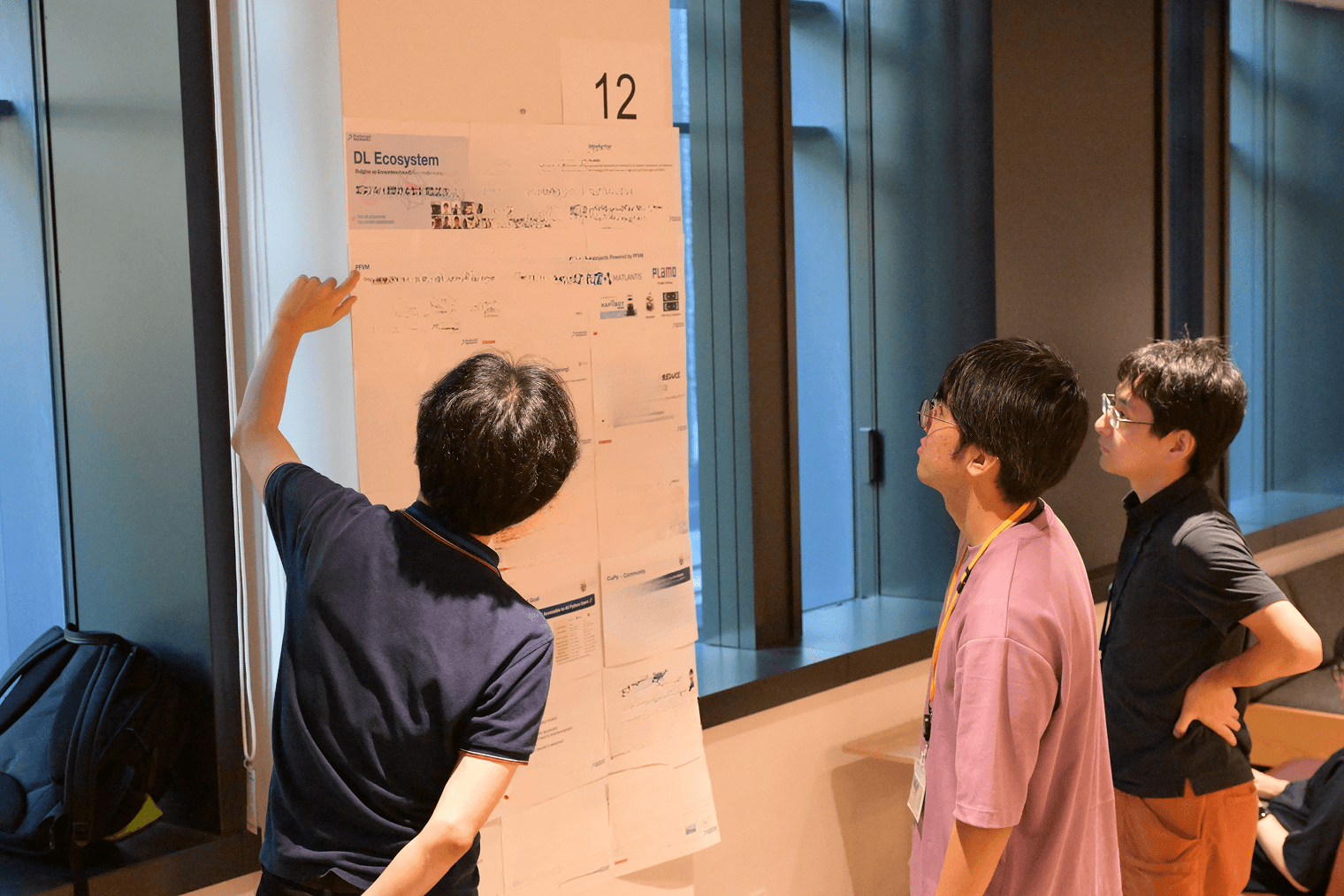 ポスター発表の様子①