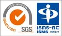 ISO/IEC 27001 認証ロゴ