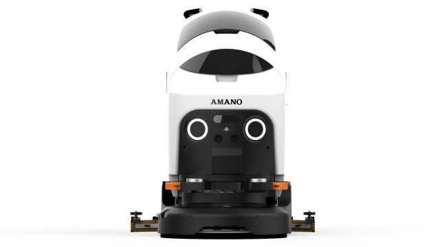 アマノとPreferred Robotics、AI技術で自律移動する小型床洗浄ロボット「HAPiiBOT」を共同開発